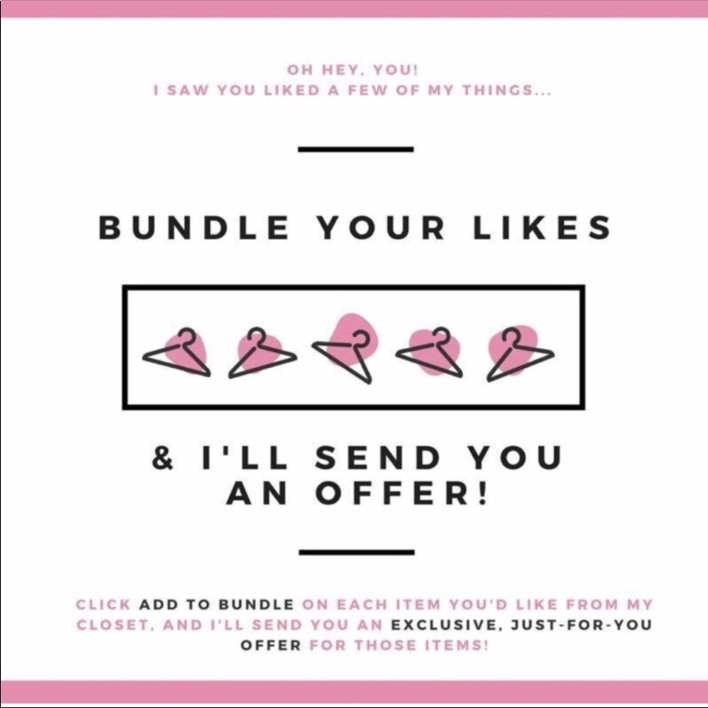Make a bundle and I will send you a deal!